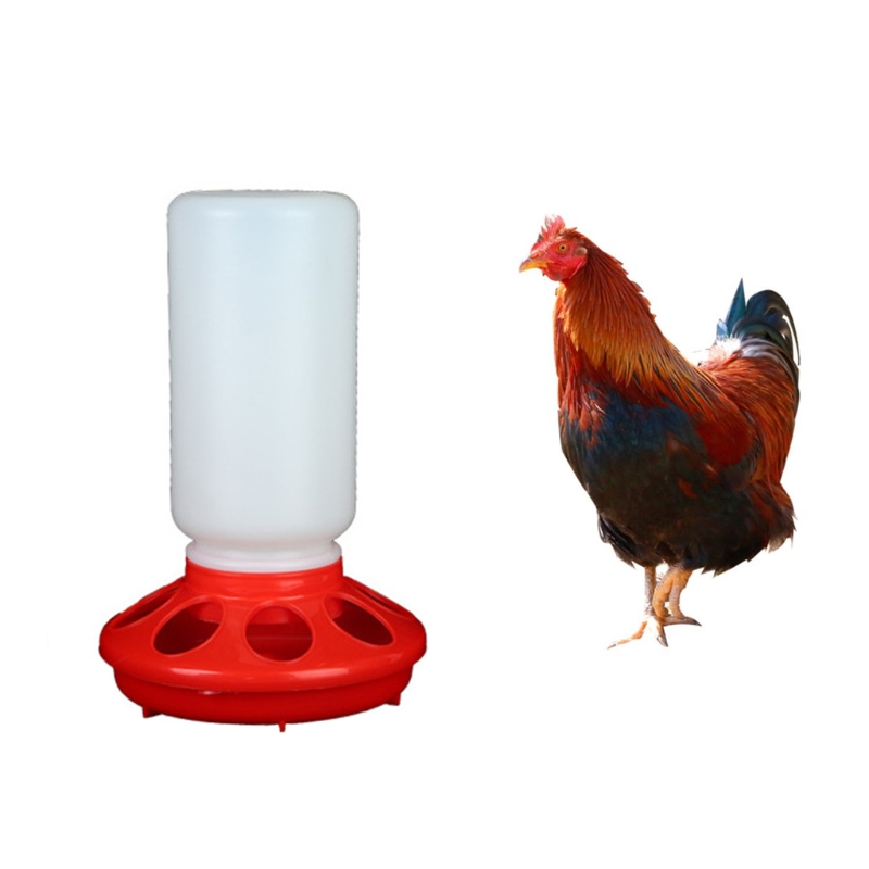 Chick Waterer and Feeder Automatic Small Poultry Water Drinkers Food Dispensers Harmless Food Grade Plastic Material