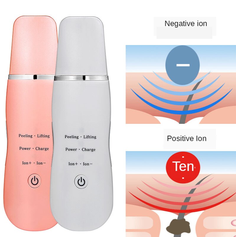 Mes maggie beauty instrument ultrasoon maggie ultrasoon mes reiniging mee-eter blauw licht maggie beauty instr