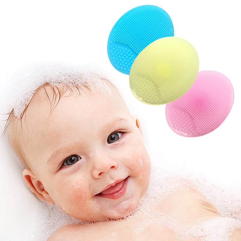 Bad ansiktsrengöring fda pormask ansiktsrengöring silikon schampo borste dusch baby massage tvätta pad ansikte exfolierande borstar