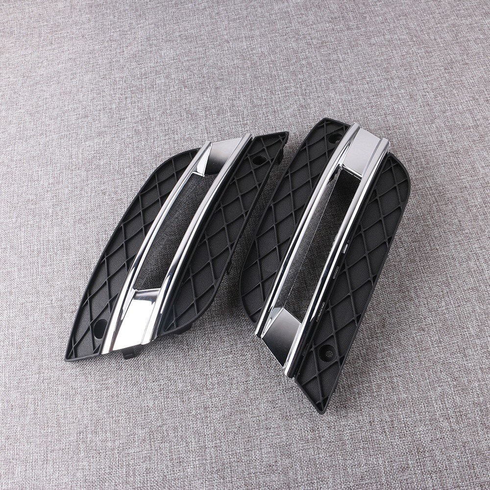 Pair DRL Light Lamp Cover Front Bumper Grille 1648801924 1648802024 For Mercedes-Benz ML350 ML450