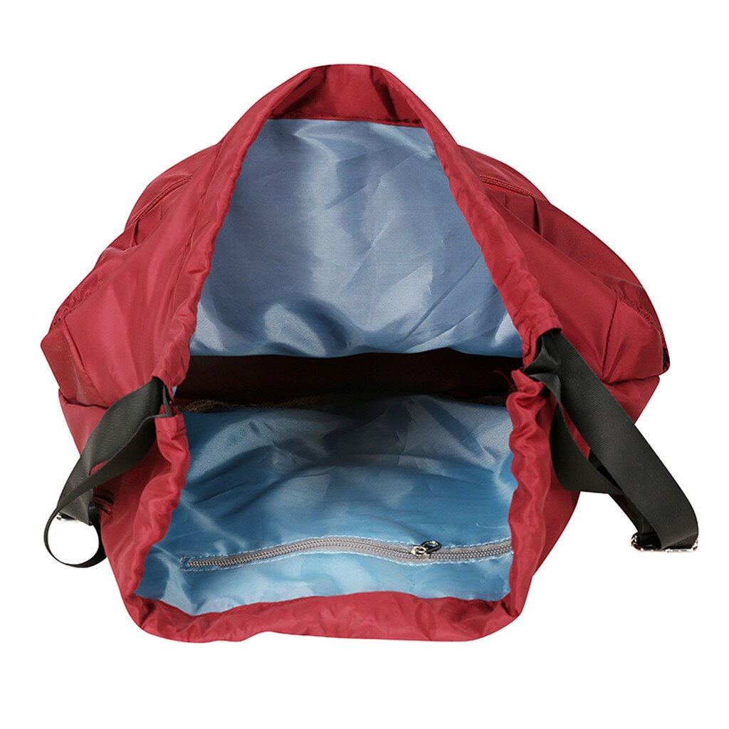 Small Drawstring Bag Sport Gym Sack Unisex Waterproof Running Cycling Hiking Outdoor Nylon Backpack Sports Bag For Men And Women