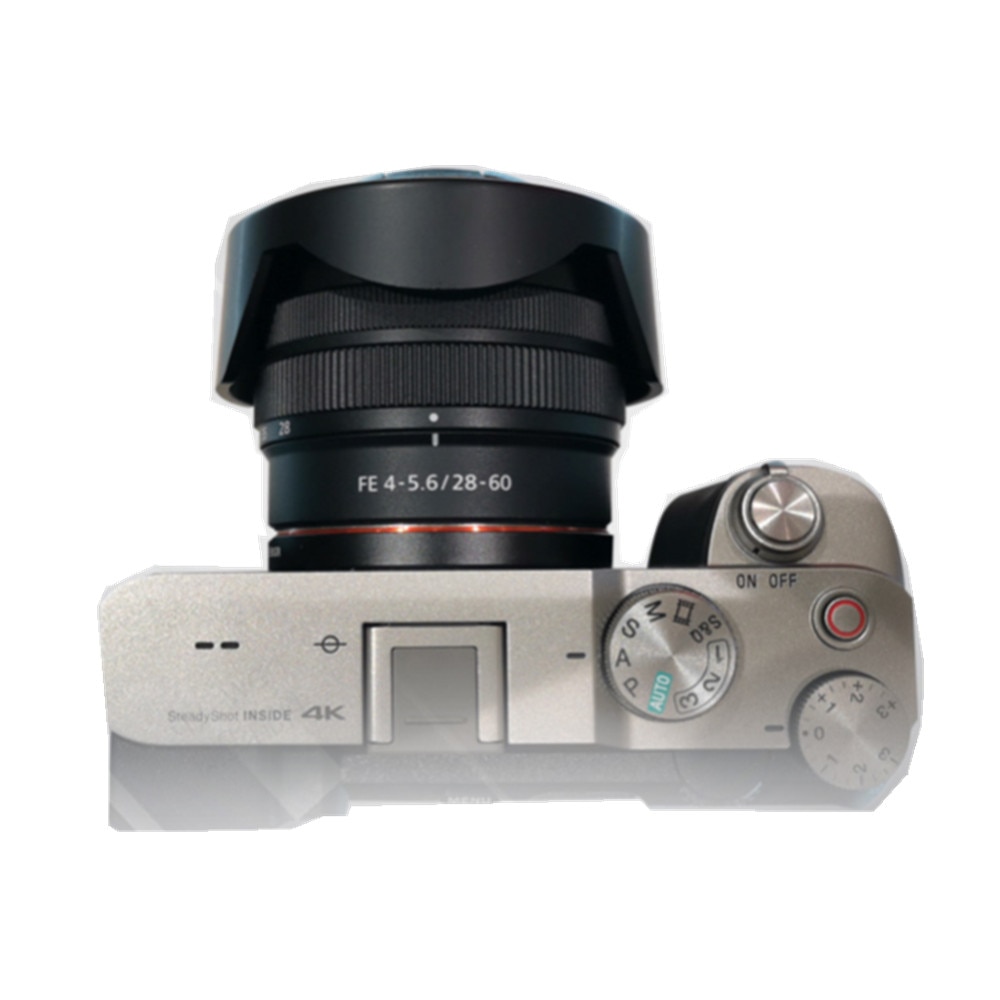 Bloem Zonnekap Shade Voor Sony Fe 28-60 Mm F/4-5.6/28-60mm F4-5.6 SEL2860 40.5Mm A7C A7R A7S A7 Ii Iii Iv Camera Lens Kit