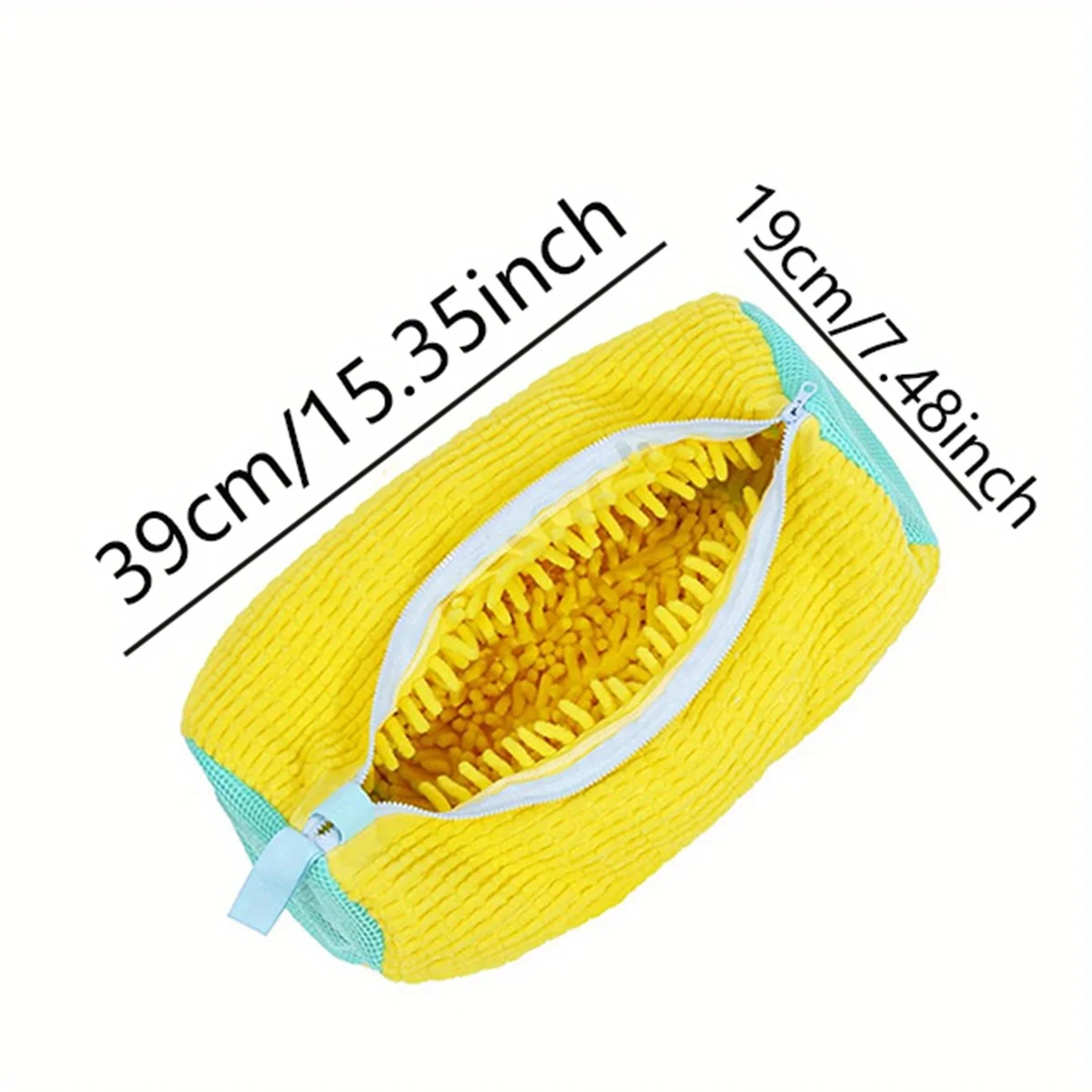 1/2Pc Schoenwaszak Katoenen waszak Ritsen Sluiting Schoenreinigingszak Waszak Droogzakken Schoenentas: MULTI
