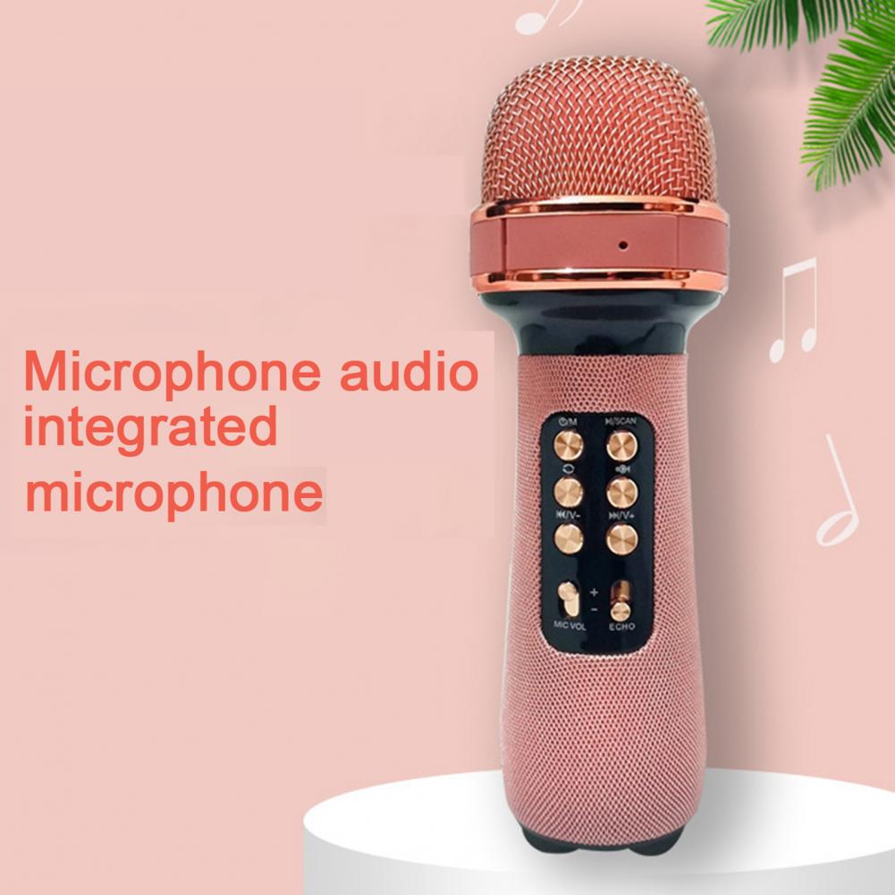 Ws -898 bluetooth håndholdt mikrofon trådløs karaoke dobbelt højttaler kondensator mikrofon afspiller synger til ios android smart tv