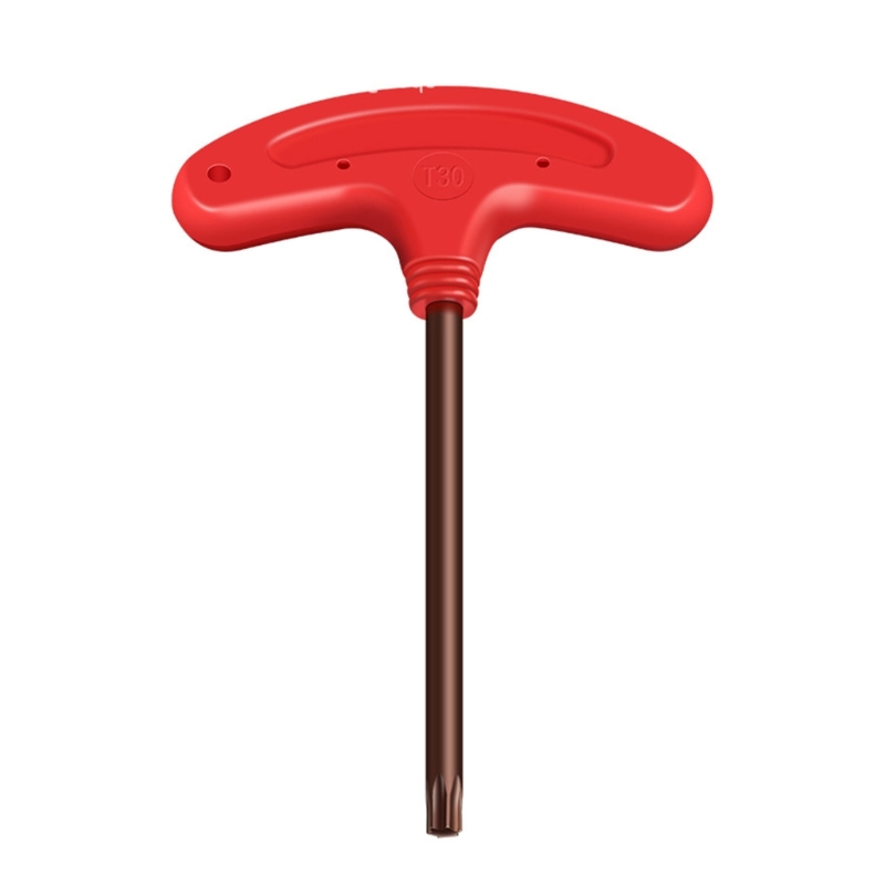 Kleine Torx-schroevendraaier T-greepsleutel Sleutelsleutel voor handboormachines Handgereedschap: YELLOW