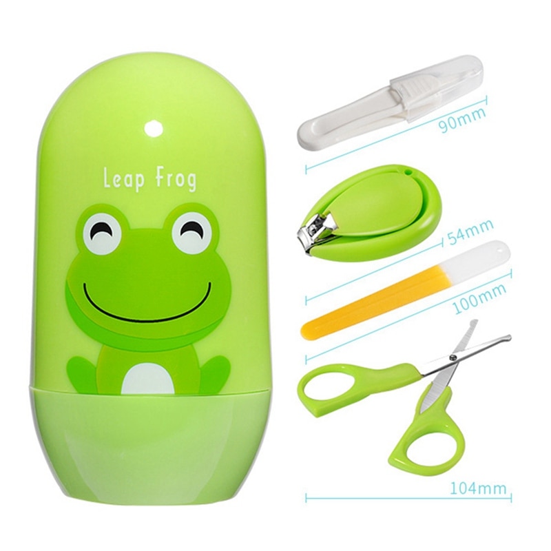 Lovely Baby Nail Care Set Child Scissors Practical Baby Nail Clipper Trimmer Convenient Daily Baby Nail Shell Shear Manicure Kit