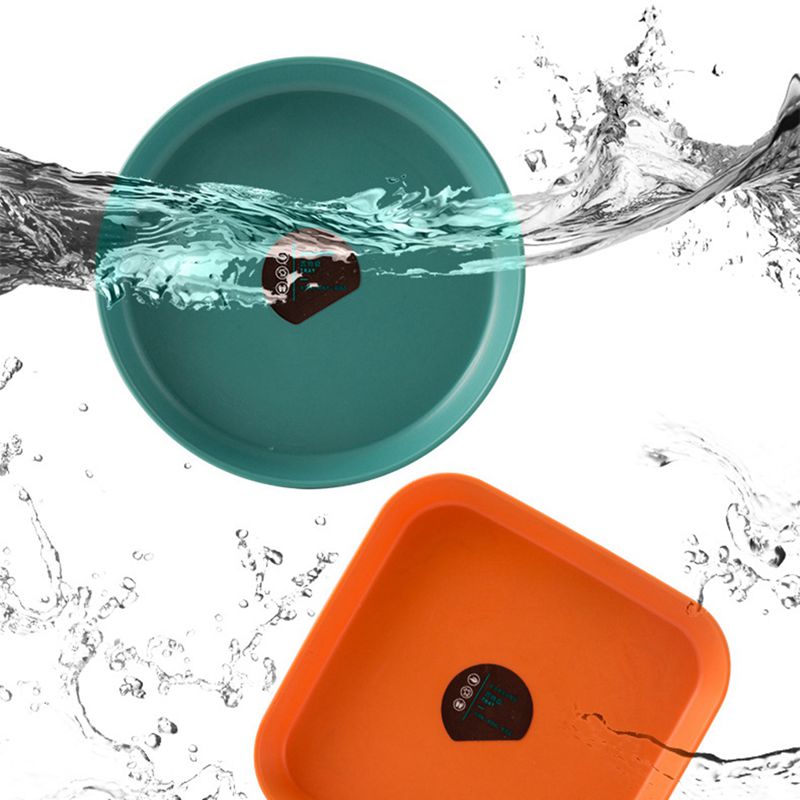 6 Inch Small Dish Salted Vegetable Plates Desktop Spitting Bone Dish Plastic Snack Fruit Cake Dish Dining Table Garbage Plate #