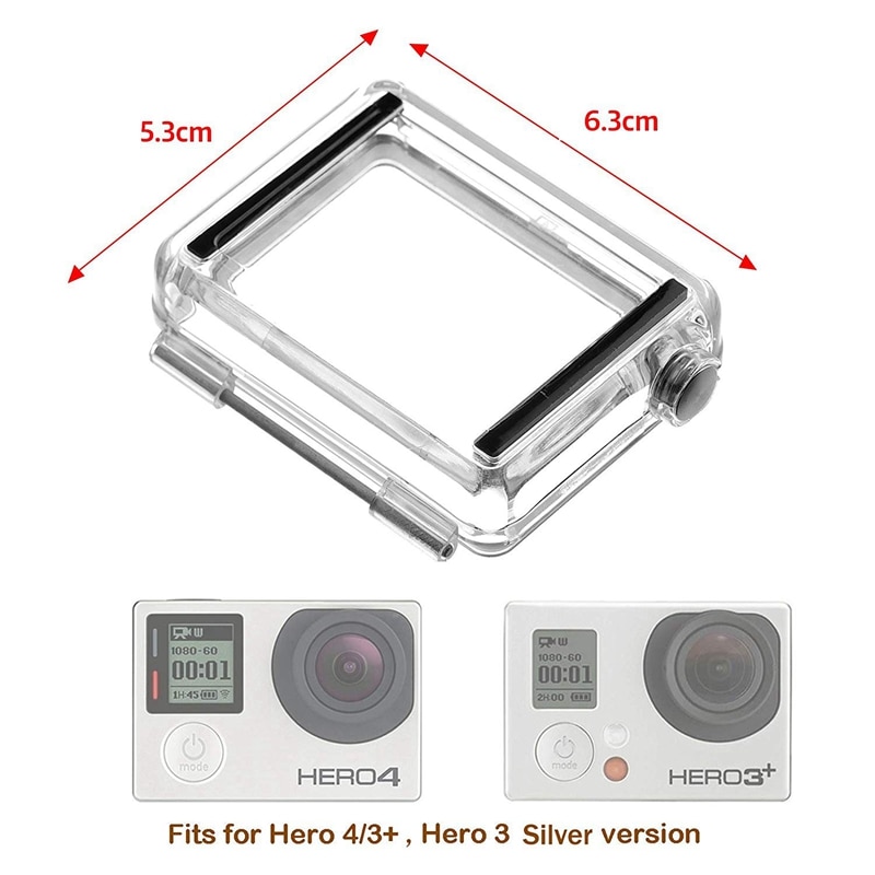 2.0 inch HD BacPac External LCD Monitor Display Viewer Sn with Waterproof Housing Backdoor for GoPro Hero 4/3+, Hero 3