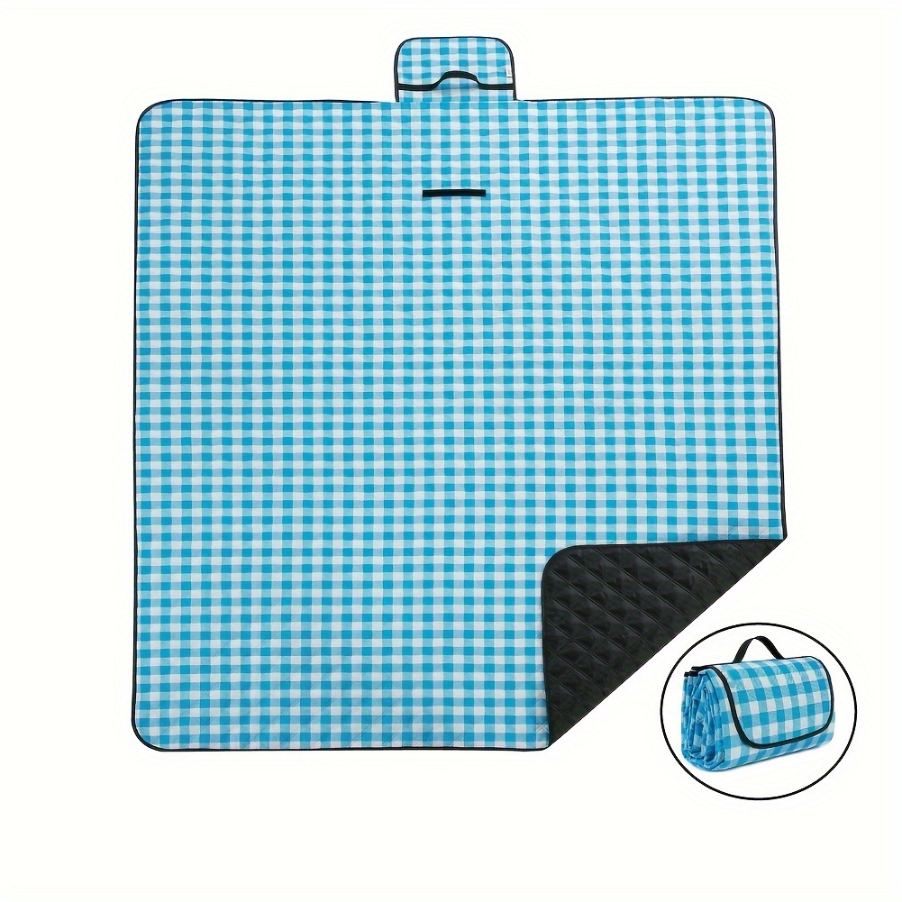 150*200Cm Outdoor Draagbare Picknick Deken Waterdicht Strandkussen Mat Baby Slapen Vochtwerende Plaid Multiplayer Camping Mat: Light Grey