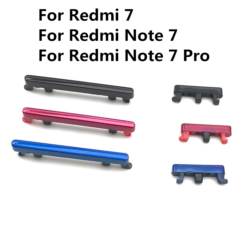 Für Xiaomi Redmi 7 Hinweis 7 Profi Energie + Geschmack AUF/aus Volumen hoch Nieder Seite Geschmack Schlüssel einstellen Ersatz Teil