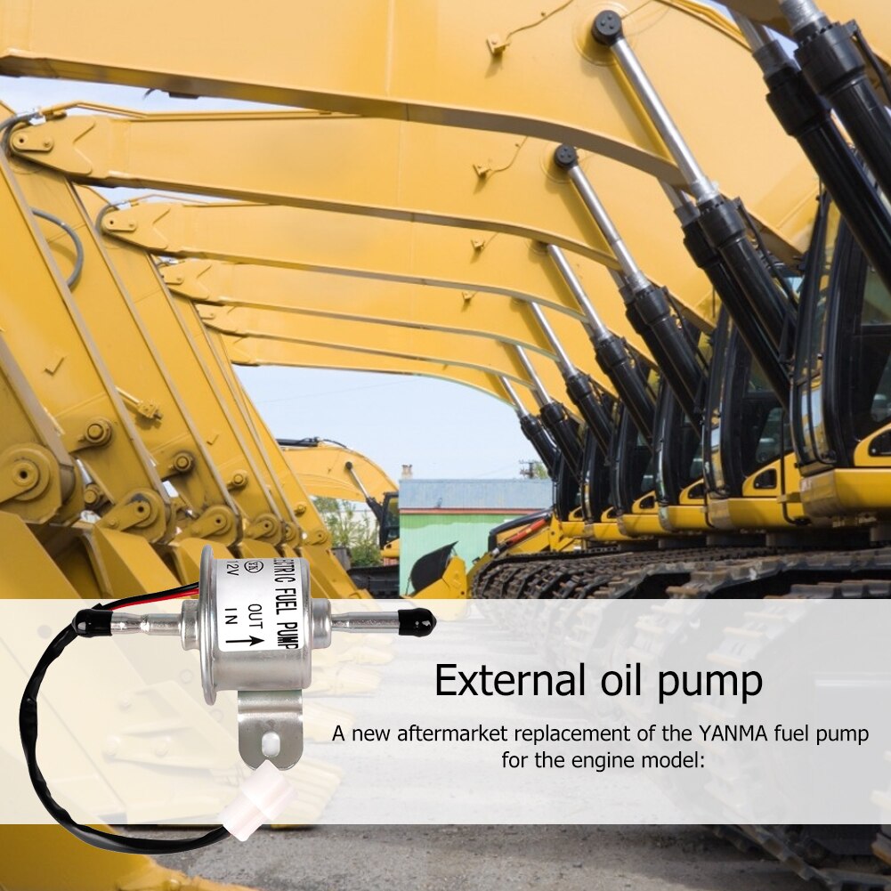 Pompe D'alimentation En Carburant 129612-52100 Pour Yanmar 4tnv88 3tnv88 Takeuchi Tb230 Hitachi