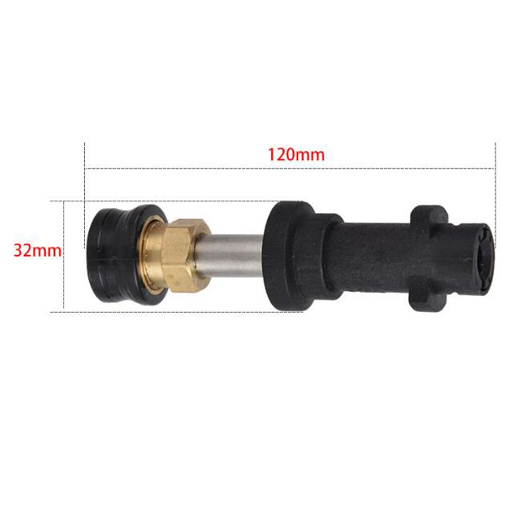 1/4 High Pressure Washer Jet Lance Adapter fit Washer Machine Cleaning Nozzle Quick Release Attachment 3600PSI