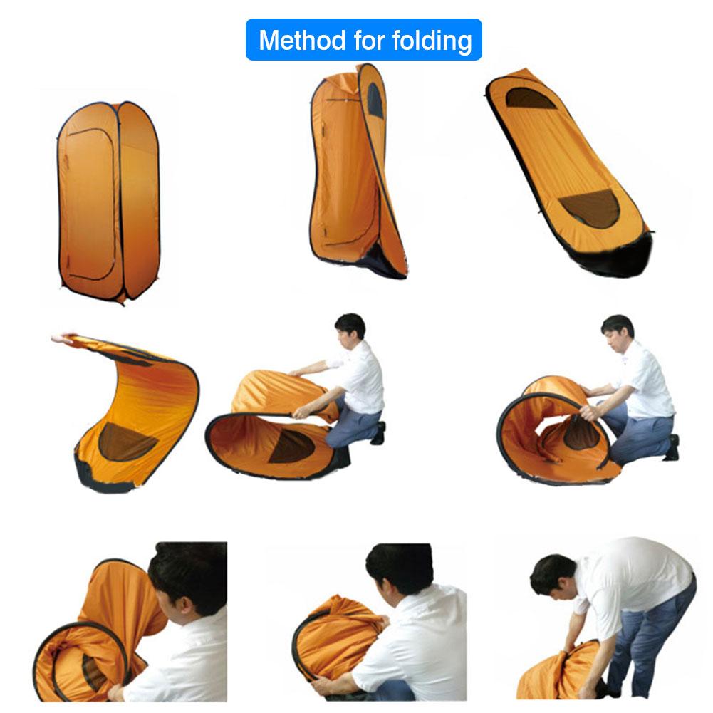 Pop Up Pod Changing Room Privacy Tent Instant Portable Outdoor Shower Tent Camp Toilet Rain Shelter for Camping and Beach