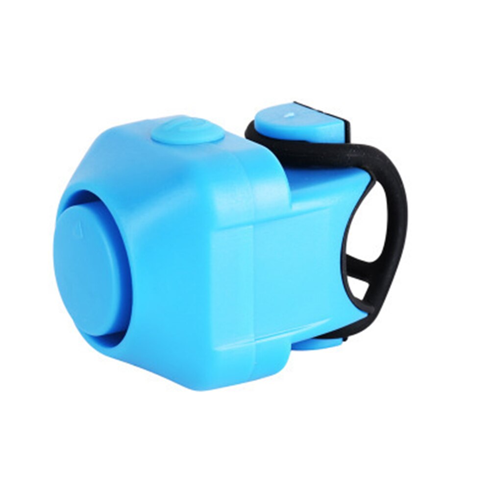 Sonnette électrique pour vélo, sirène de Police, klaxon électronique fort 130 db, avertissement, anneau d'alarme pour guidon de vélo, accessoires de cyclisme: Blue