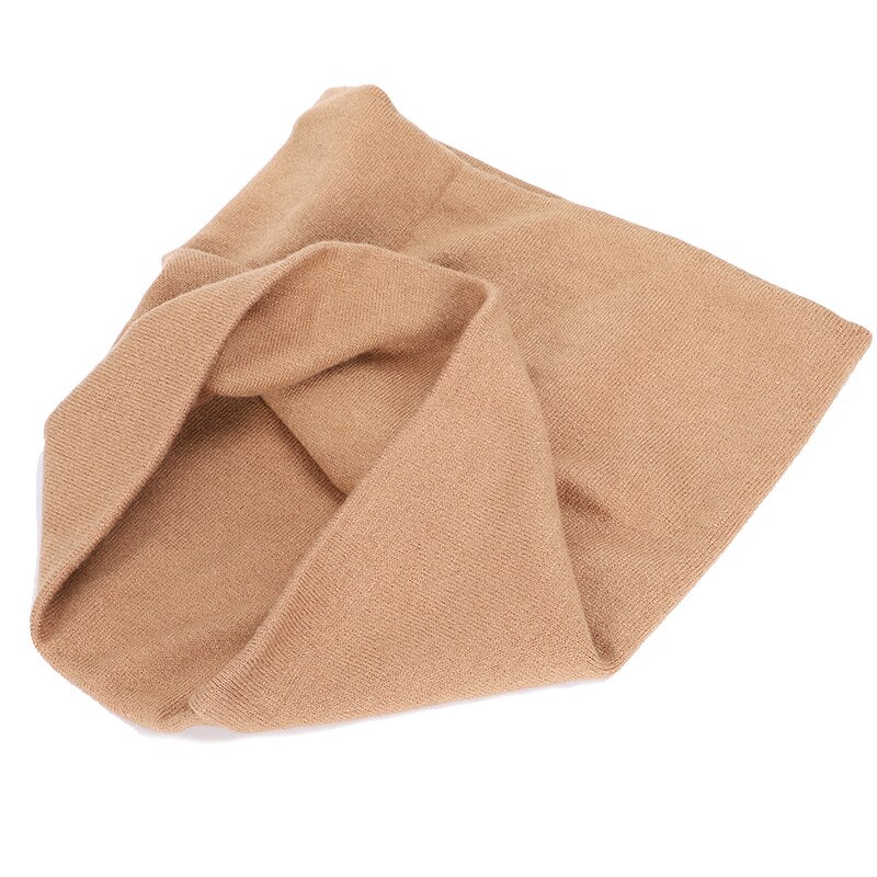 Foulard rond en laine tricoté massif, laine pour hommes et femmes, tendance hiver