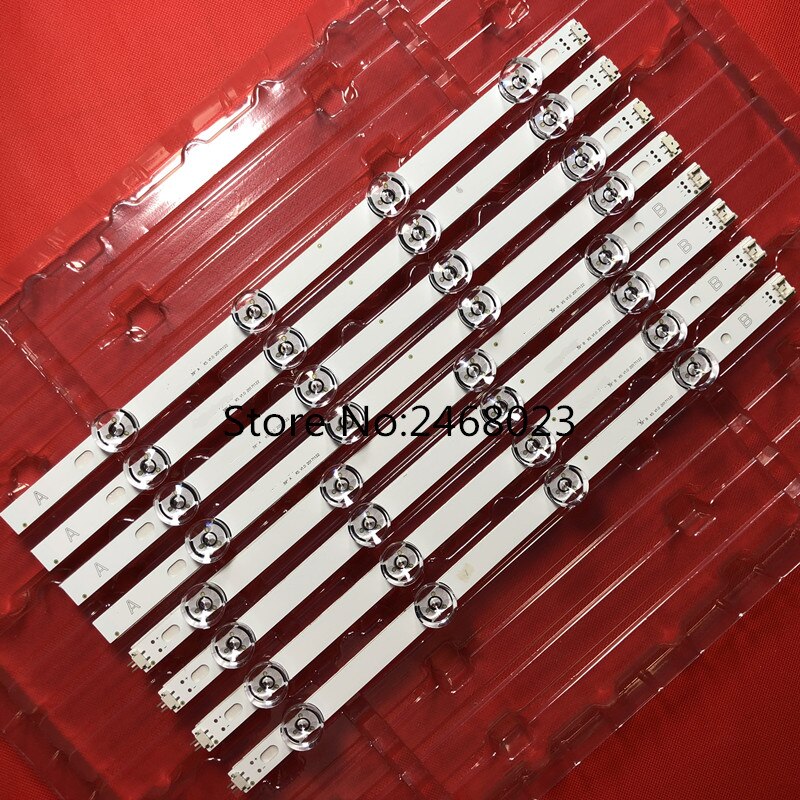 Tira de LED para iluminación trasera 8 lámpara para LG TV 390HVJ01 lnnotek drt 3,0 39 "39LB5610 39LB561V 39LB5800 39LB561F DRT3.0 39LB5700 39LB650V