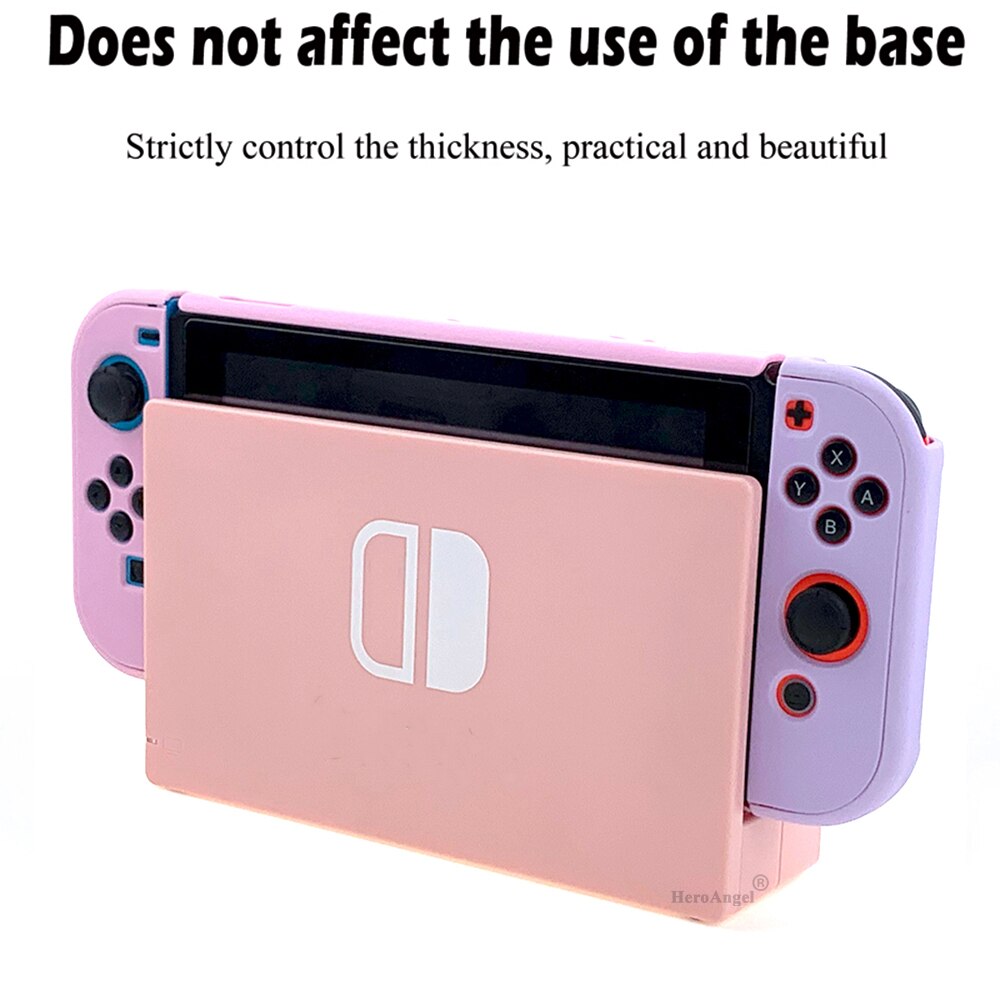 Limited Version Edition Pink Charging Dock Base For NS Nintend Switch TV Dock Charger Stand Docking Station