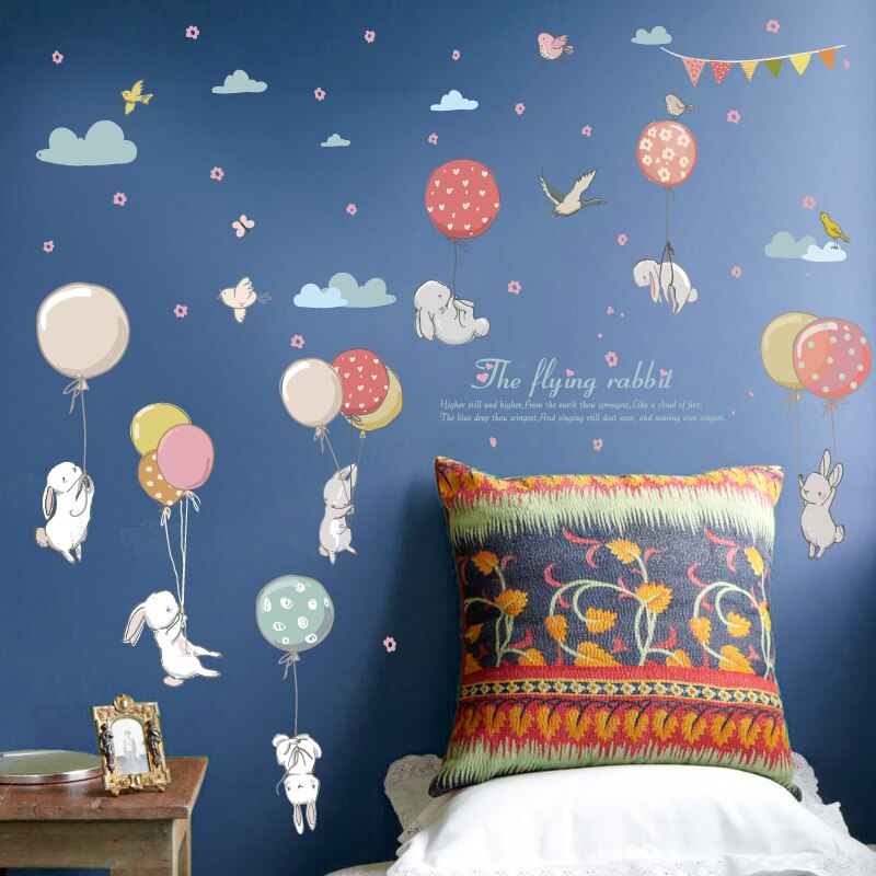 1 sæt dyr serie tegneserie dyr aftagelige vinyl wallstickers børn favoriserer baby shower drenge soveværelse søde kunst decals: W07