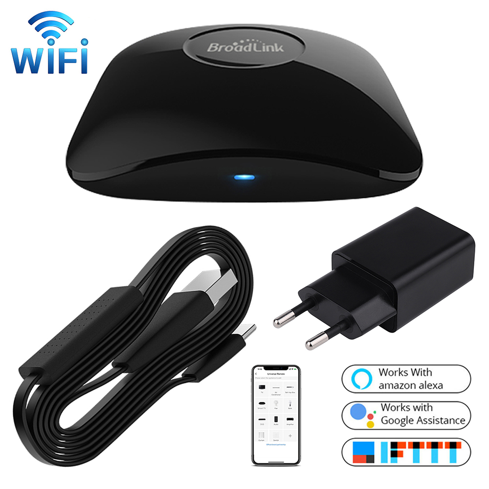 BroadLink RM4 Profi RM4 Mini Ausführung kabellos Universal--fernbedienung Hub Mit HTS2 Temp Und Feuchtigkeit Sensor Clever Heimat Lögesungen