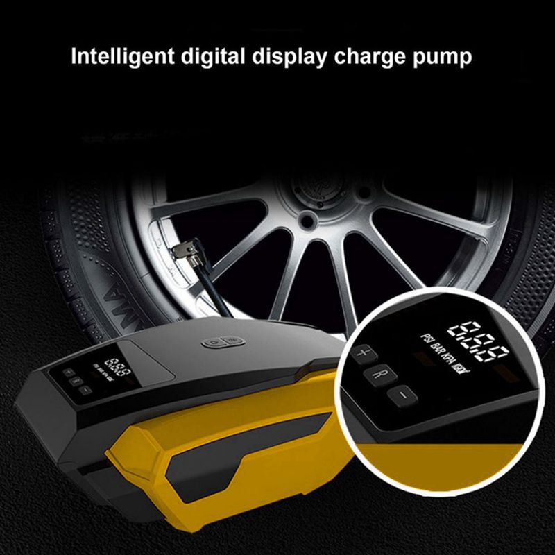 Car LED Digital Display Air ComprESSor Portable Inflatable Pump 12V Automobile Tire Fast Inflator Mini Electric Auto For Travel