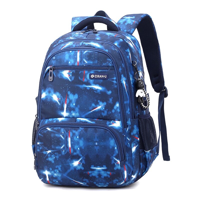 Kids Rugzak Primaire Kinderen Schooltassen Voor Jongens Meisjes Grote Orthopedische Rugzak Waterdichte Schooltas Mochila Infantil 2022: blue