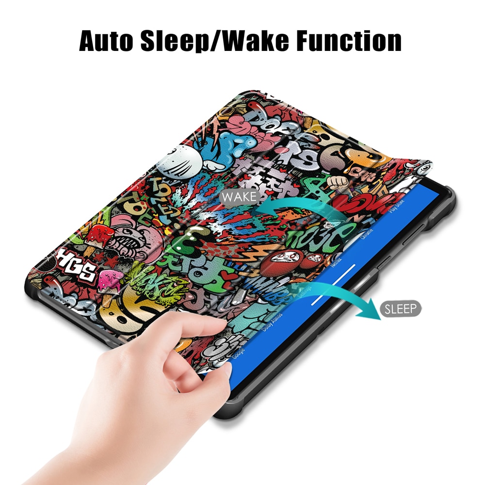 Ultra cienka obudowa do Lenovo Tab M10 Plus obudowa mocna magnetyczna regulowana podstawka do tabletu Lenovo M10 Plus TB-X606F/X