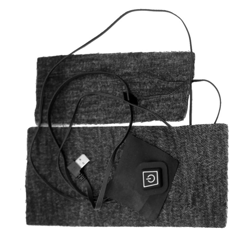Elektrische verwarmingsmat, oplaadbaar via usb, verwarmingsdoek, kledingvest, kniebeschermers, riemen, verwarmingsdoek