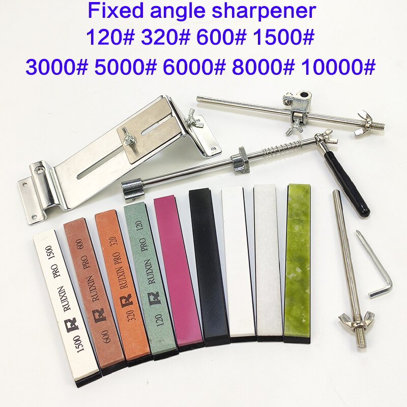 Kitchen kitchen sharpener sharpening system fixed angle sharpening stone Ruixin Pro 3 Apex stainless steel: style a