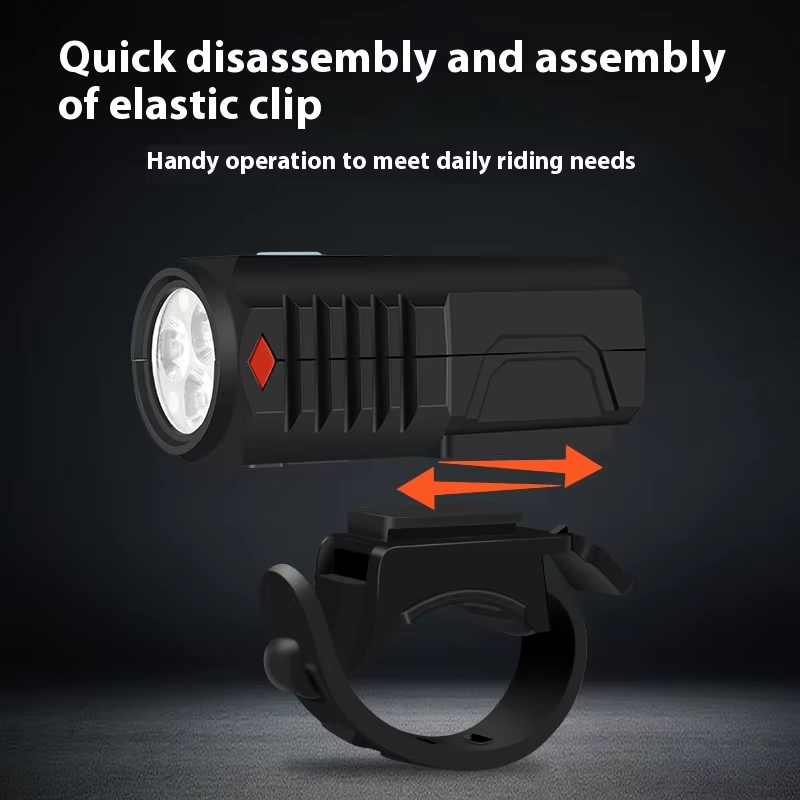 Superhelle LED-USB-Fahrradbeleuchtung für Höhle Außenbereich, wasserdichtes Fahrrad-Frontlicht + Rücklicht-einstellen, tragbare Fahrrad-Taschenlampe