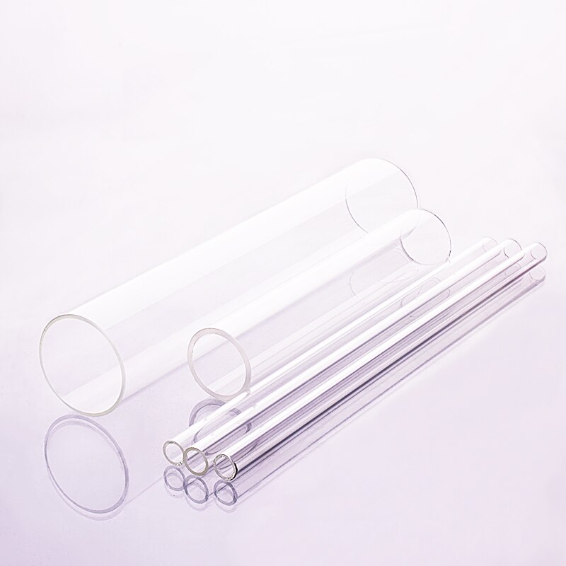 1 stücke hohe borosilikatglas rohr, O.D. 85mm,Thk. über 2,5mm/5mm,L. 180mm/220mm, Hohe temperatur beständig glas rohr