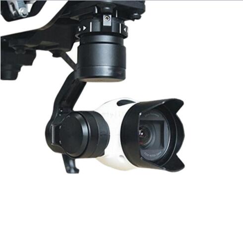 Dji osmo inspire 1 x3 linssi kameran linssi sunhood linssi aurinkosuoja häikäisemätön linssinsuojus osmo  x3 -kämmenlaitteelle 4k gimbal