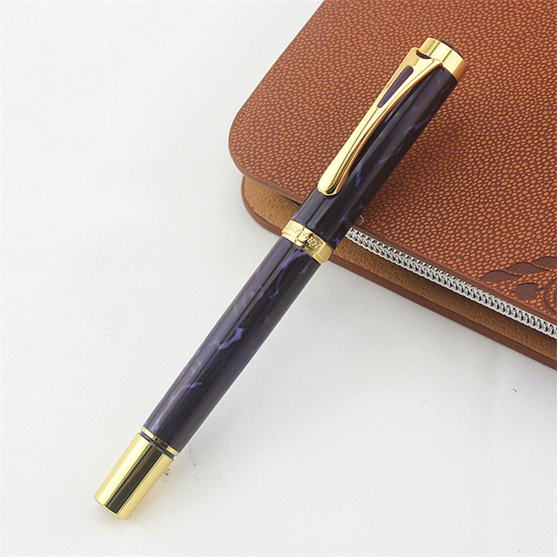 0.5mm tout métal Lraurita stylo plume Kawaii papeterie encre stylos bureau fournitures scolaires pour