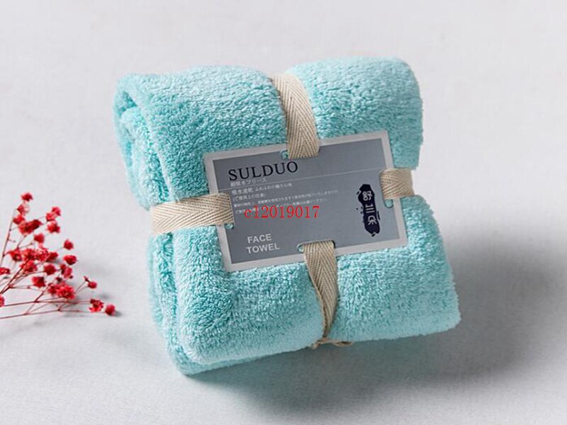 Japanese warp knitted polyester coral fabric towels super absorbent and quick drying towels hotel towels: 18