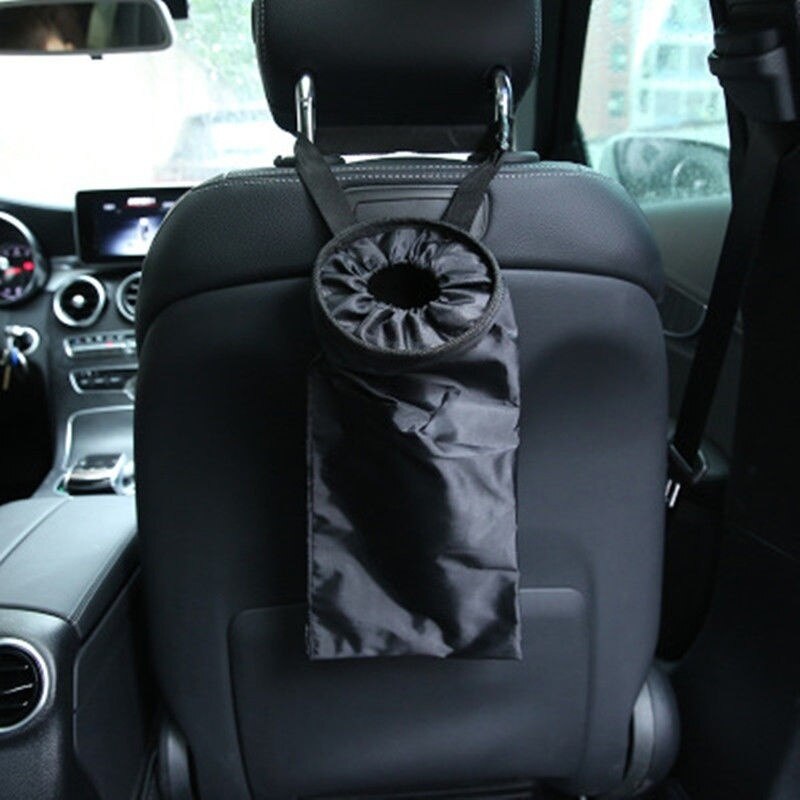 Car Seat Back Garbage Bag multi Trash Rubbish Litter Box cars Interior storage bag