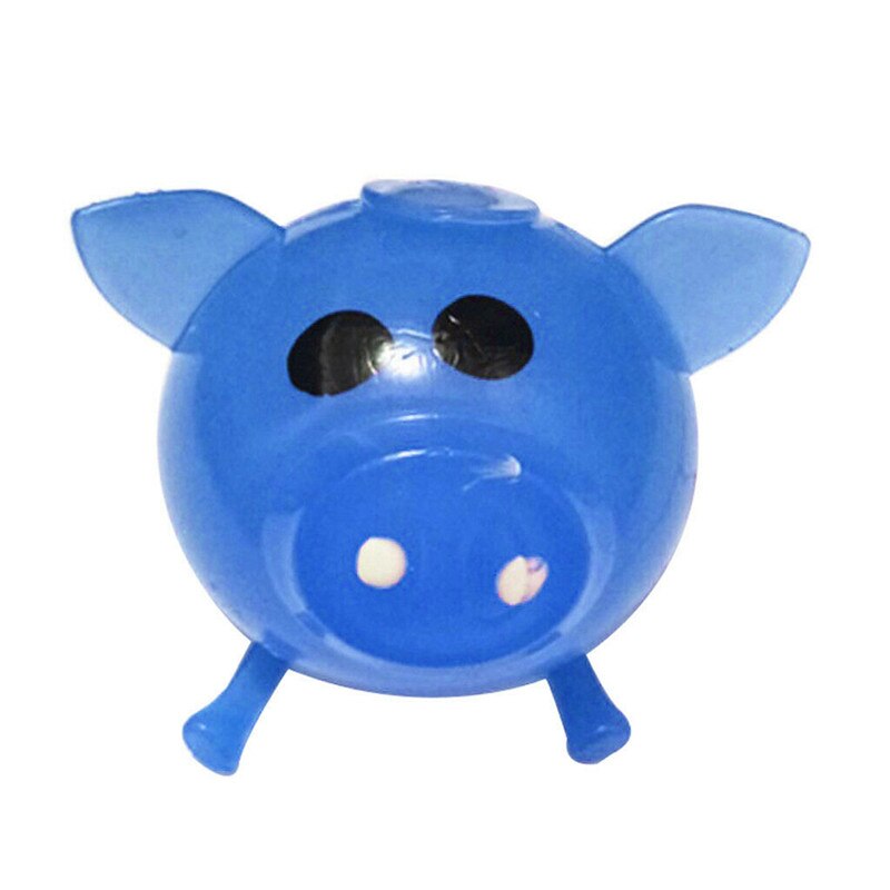 Solid Color Pig Anti Stress Splat Water Ball Jello Decompression Squeeze Toy Venting Sticky funny toys