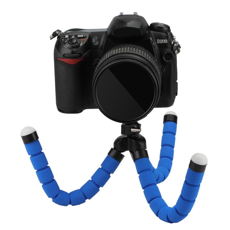 Universal Flexible Sponge Octopus Tripod For IPhone Samsung Xiaomi Huawei Mobile Phone Smartphone Tripod For Digital Camera