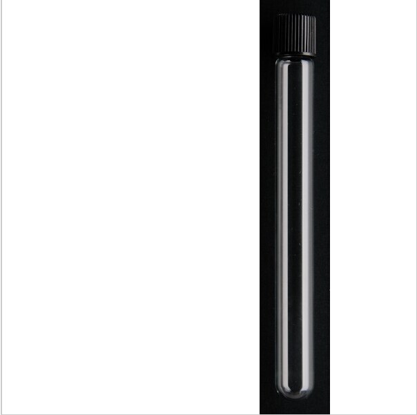 10pcs 20x150mm 30ml Screw Tube Glass Serological Test Tube Screw Cap With Silicon Rubber Liners Autoclavable, All Size Available