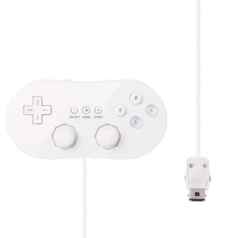 Classic First Gen Wired Game Controller Gaming Remote Pro Gamepad For Wii: 4N60512-W