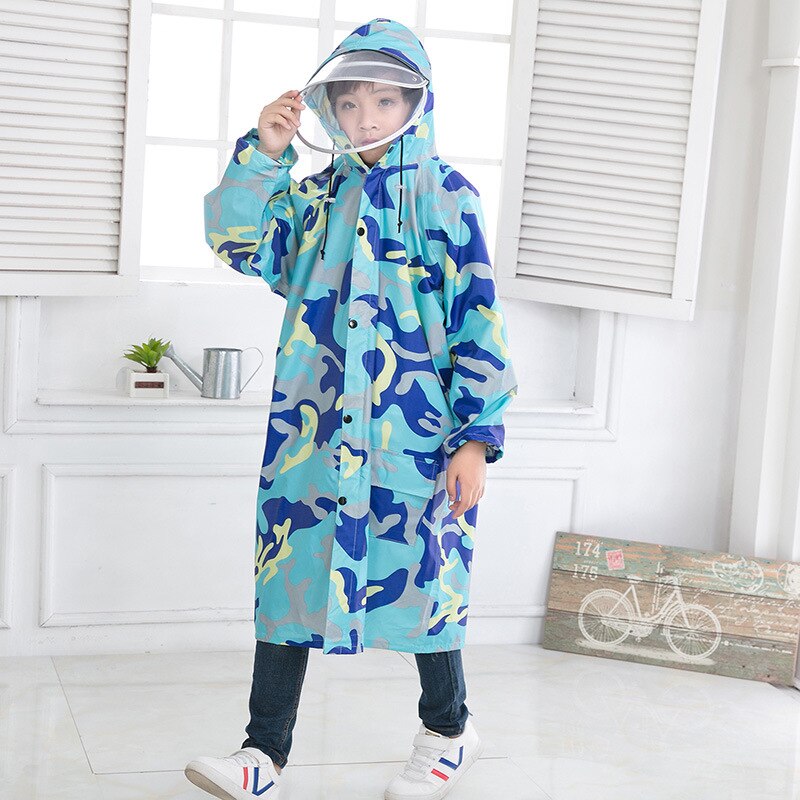 Imperméable pour enfants, logo en PVC personnalisé, à la mode, imperméable Aliba