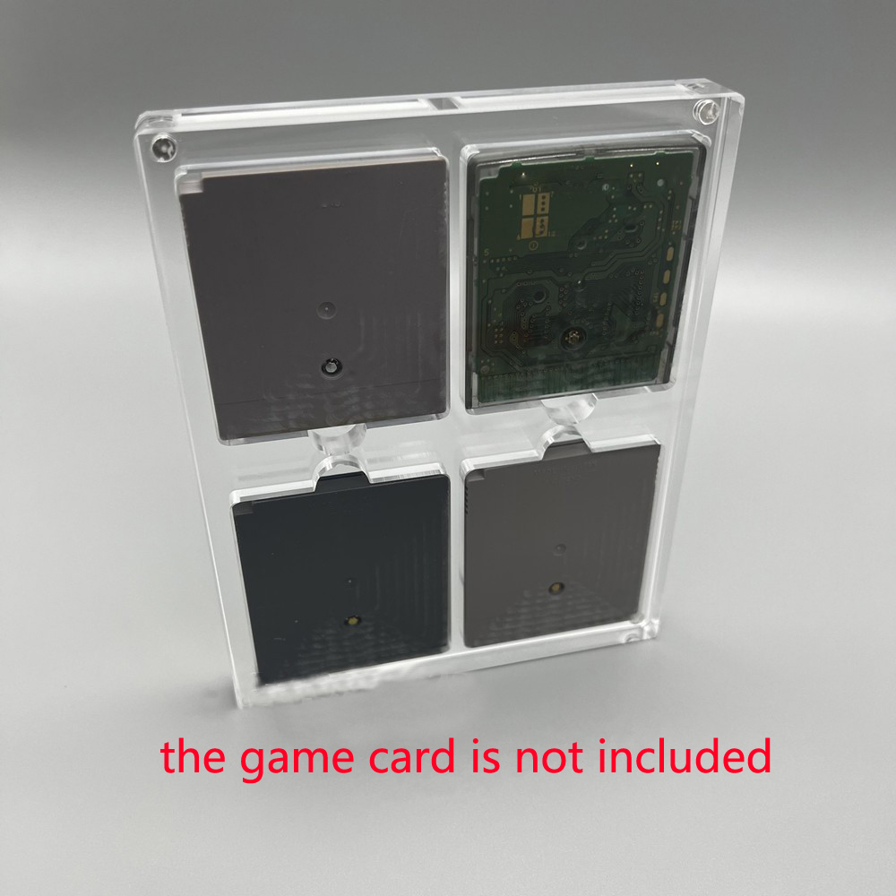 Game card storage box collection box protective box for gb/gbc/gba for gameboy /gameboy color/gameboy advance