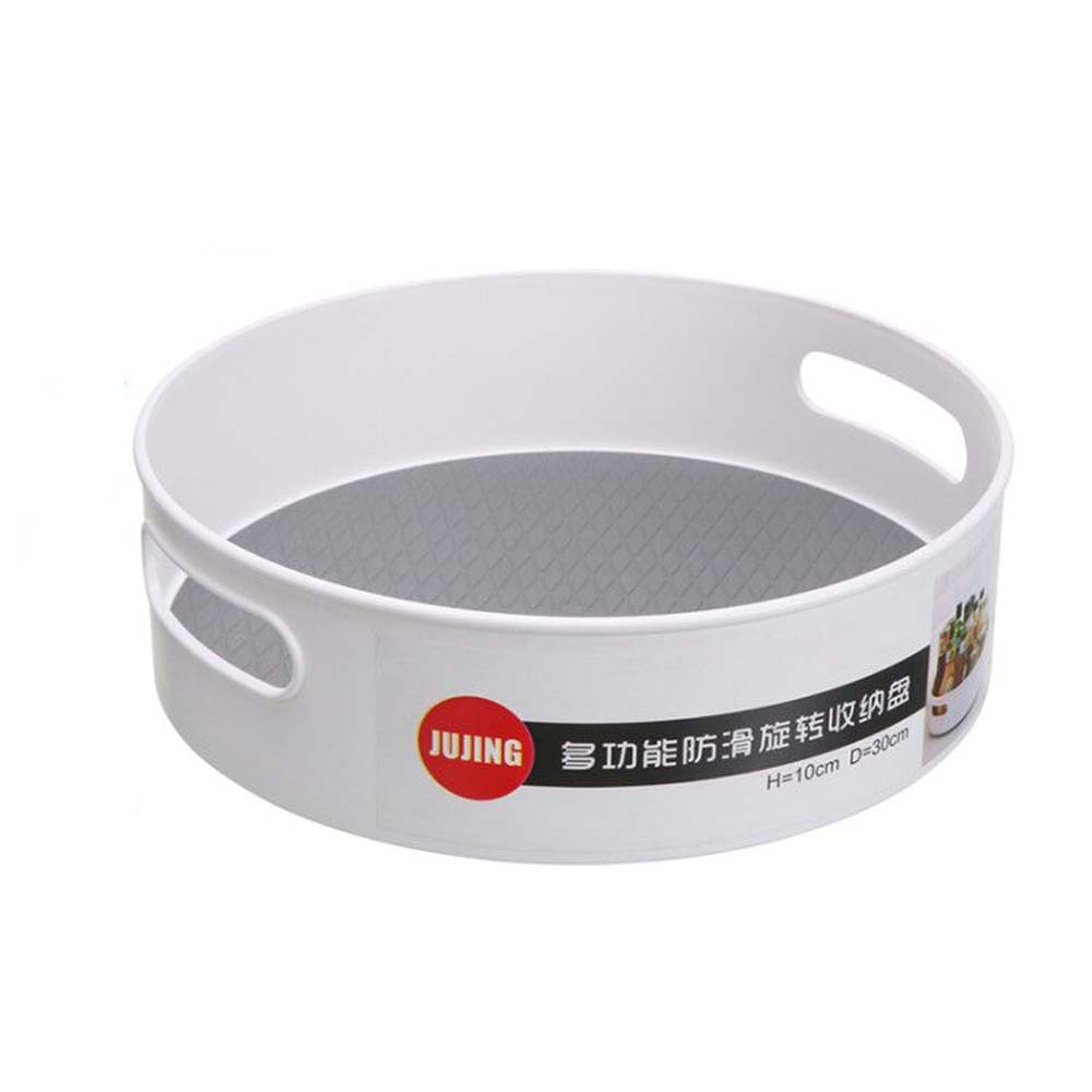 Kitchen rotating tabletop spice jar storage box bathroom supplies vanity cosmetic storage shelf WY7101406