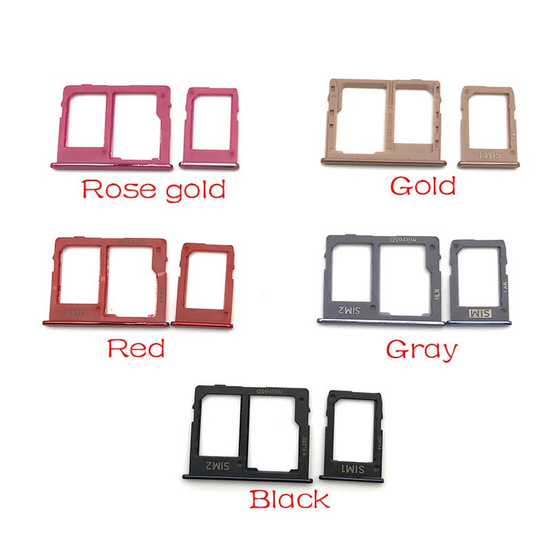 For Samsung Galaxy J6+ J610F J6 Plus/J4+ J415F J4 PLUS 6.0 inch SIM Card Tray Slot Holder Adapter Accessories