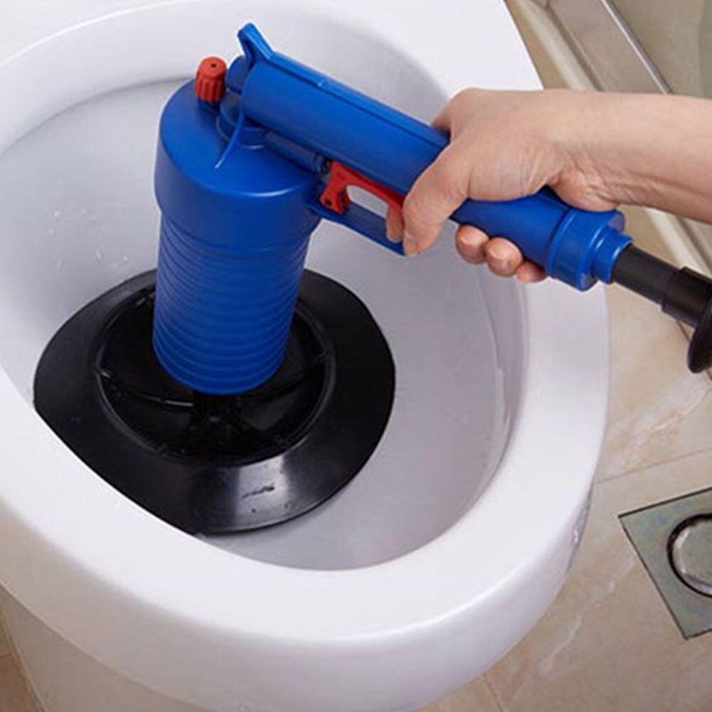 Hoge Druk Wc Cleaner Pipe Plunger Drain Cleaner Luchtpomp Druk Pijp Plunger Ontstopper Riool Zinkt Drain Cleaner