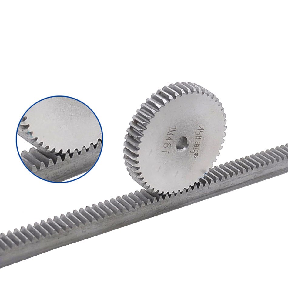 1Pcs 45# Steel Spur Gear 1Mod 29T-44T Metal Moter Gear 29 Tooth - 44 Tooth Pinion Gear