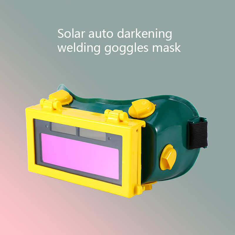 Welding screen Solar Auto Darkening Welding Cover Helmet Welding Eyeshade Eyes Goggles Safety for Welding