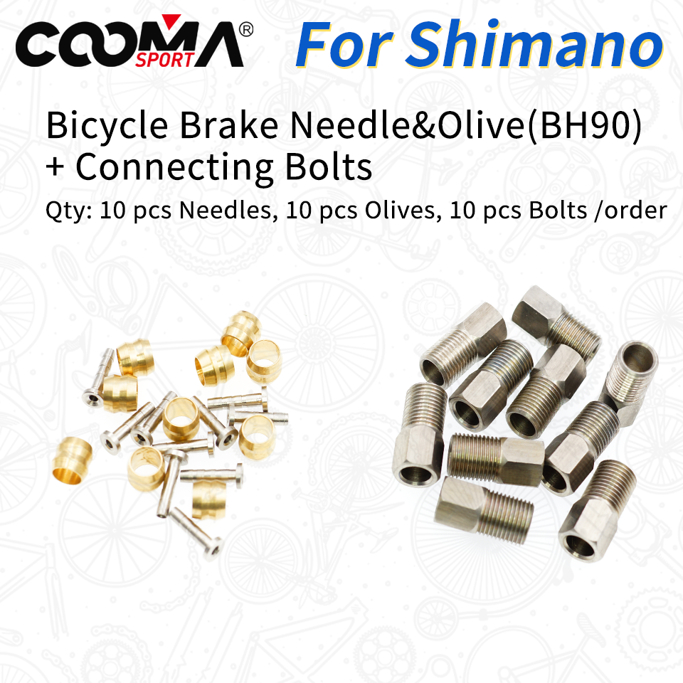 Kit 60 Pezzi Olive E Raccordi In Ottone Per Freni Idraulici Bicicletta Magura BH90 BH59 - Foto 2