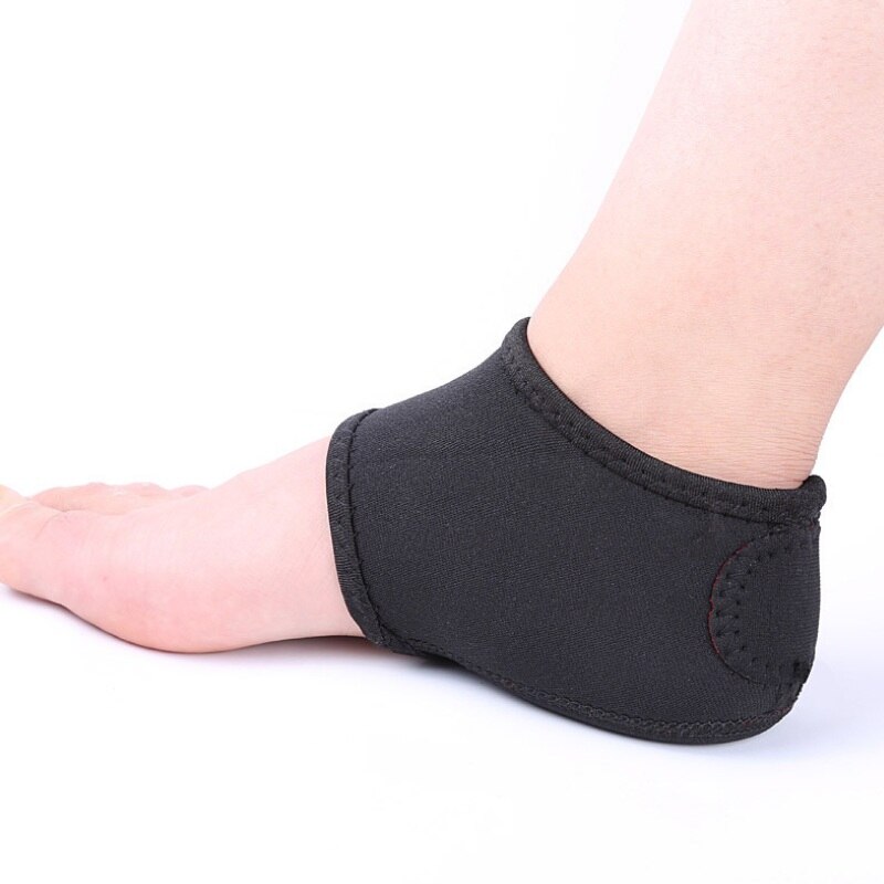 Men women heel protector sports heel pad shock absorption cushion achilles spur pain massaging inserts shoes pad