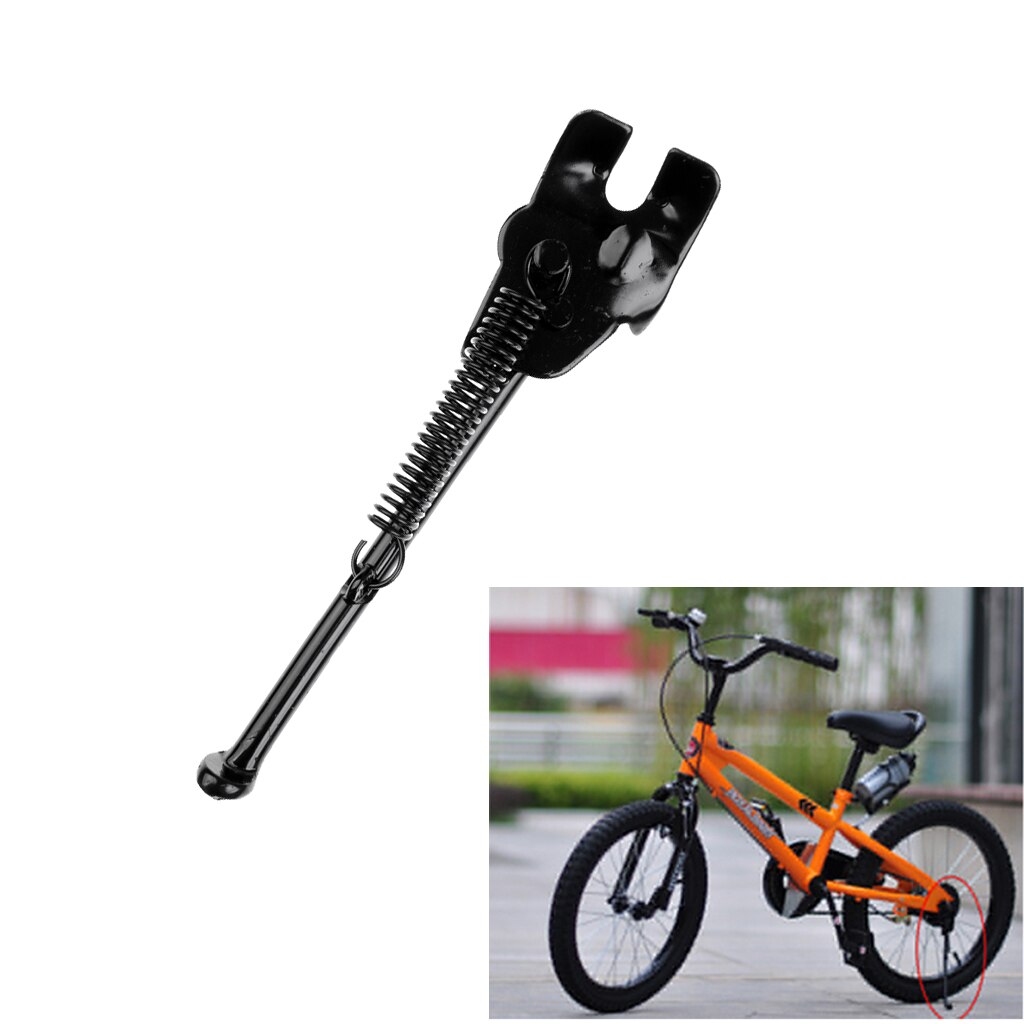 Soporte trasero para bicicleta de niños, palo lateral para ciclismo f/ 14 '16' 18 '20'