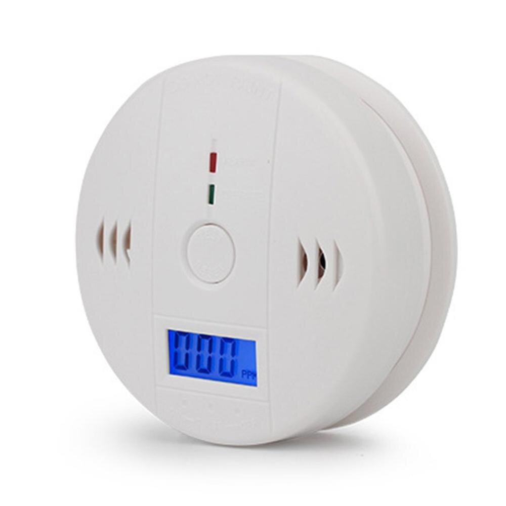 Koolmonoxide Alarm Co Sensor Vergiftiging Waarschuwing Alarm Detector Ingebouwde 85dB Sirene Geluid Indoor Honingraat Kolen Detector Lek