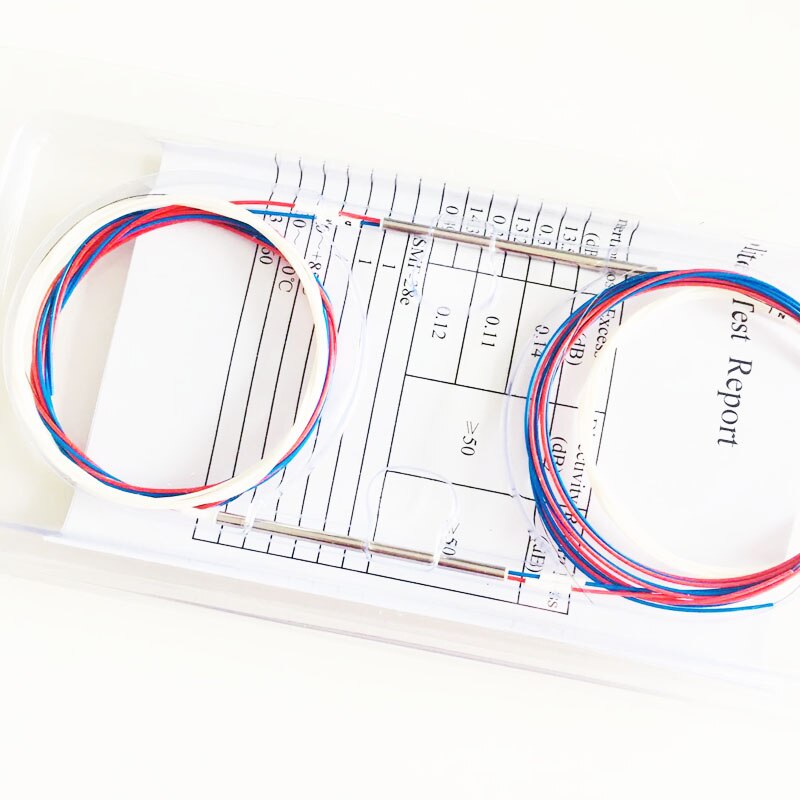 total 20pcs each type 5pcs 5/95 2/98 3/97 10/90 fiber optic splitter without connector